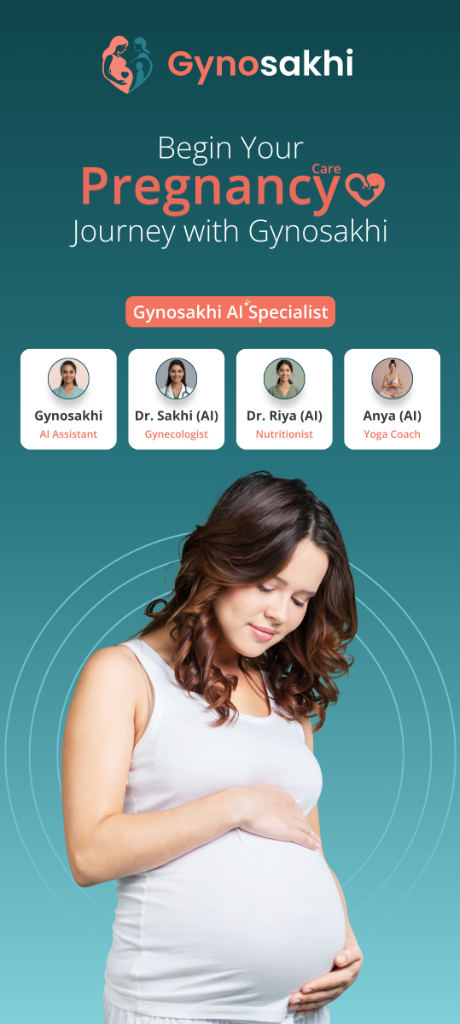 Gynosakhi pregnancy journey week by week tracker India app
